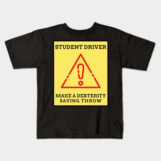 Student Driver Kids T-Shirt